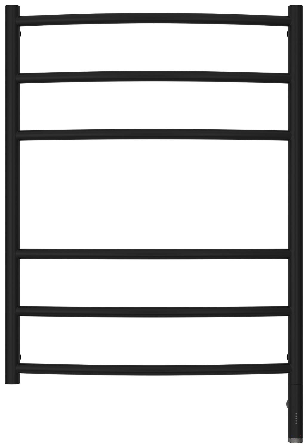 Полотенцесушитель электрический Сунержа Галант 3.0 632x924 мм правое матовый черный 31-5801-8060