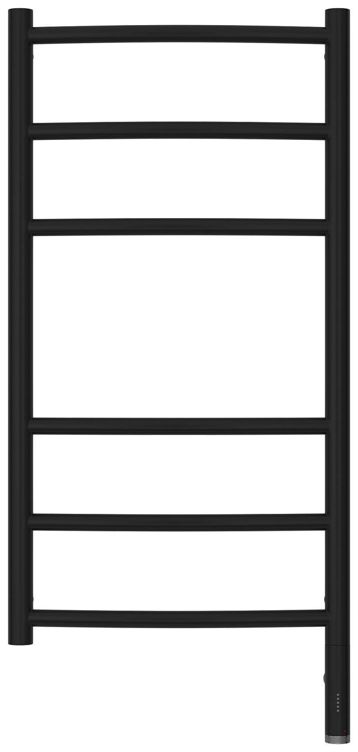 Полотенцесушитель электрический Сунержа Галант 3.0 432x924 мм правый матовый черный 31-5801-8040