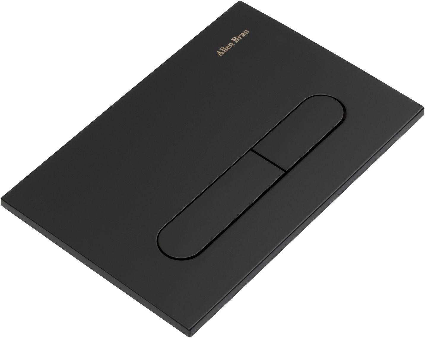 Клавиша смыва Allen Brau Project Color 23.1x15.7 см черный матовый 9.2PR01.31