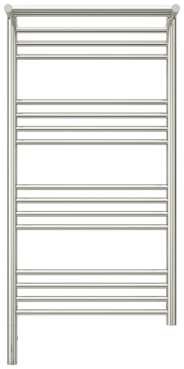 Полотенцесушитель электрический Сунержа Богема 3.0 с 1 полкой 532x1124 мм левый без покрытия 00-5806-1050