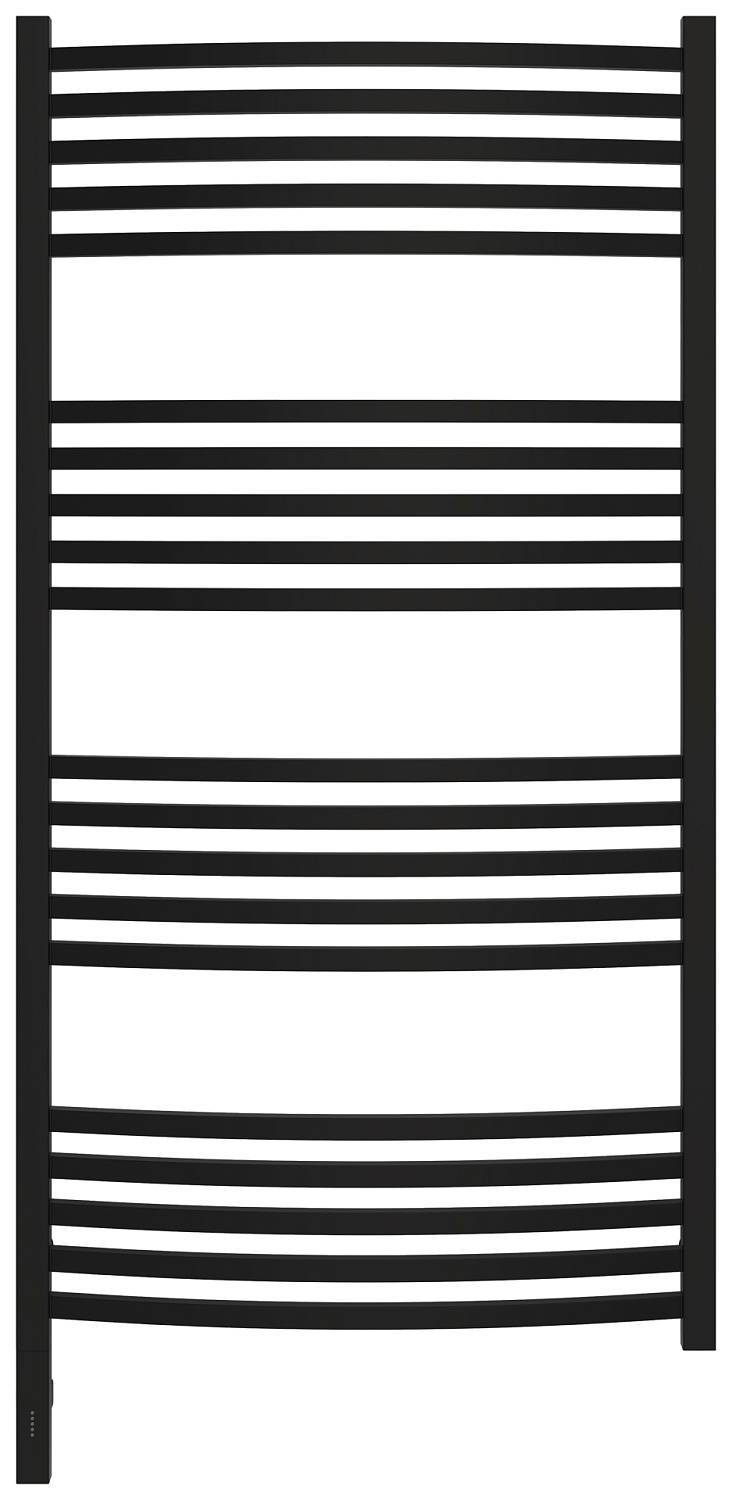 Полотенцесушитель электрический Сунержа Аркус 3.0 630x1320 мм левый матовый черный 31-5704-1260