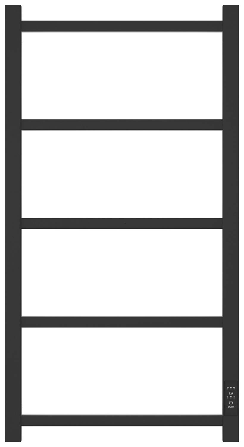 Полотенцесушитель электрический Стилье Формат 25 43x80 см черный 31524-8040