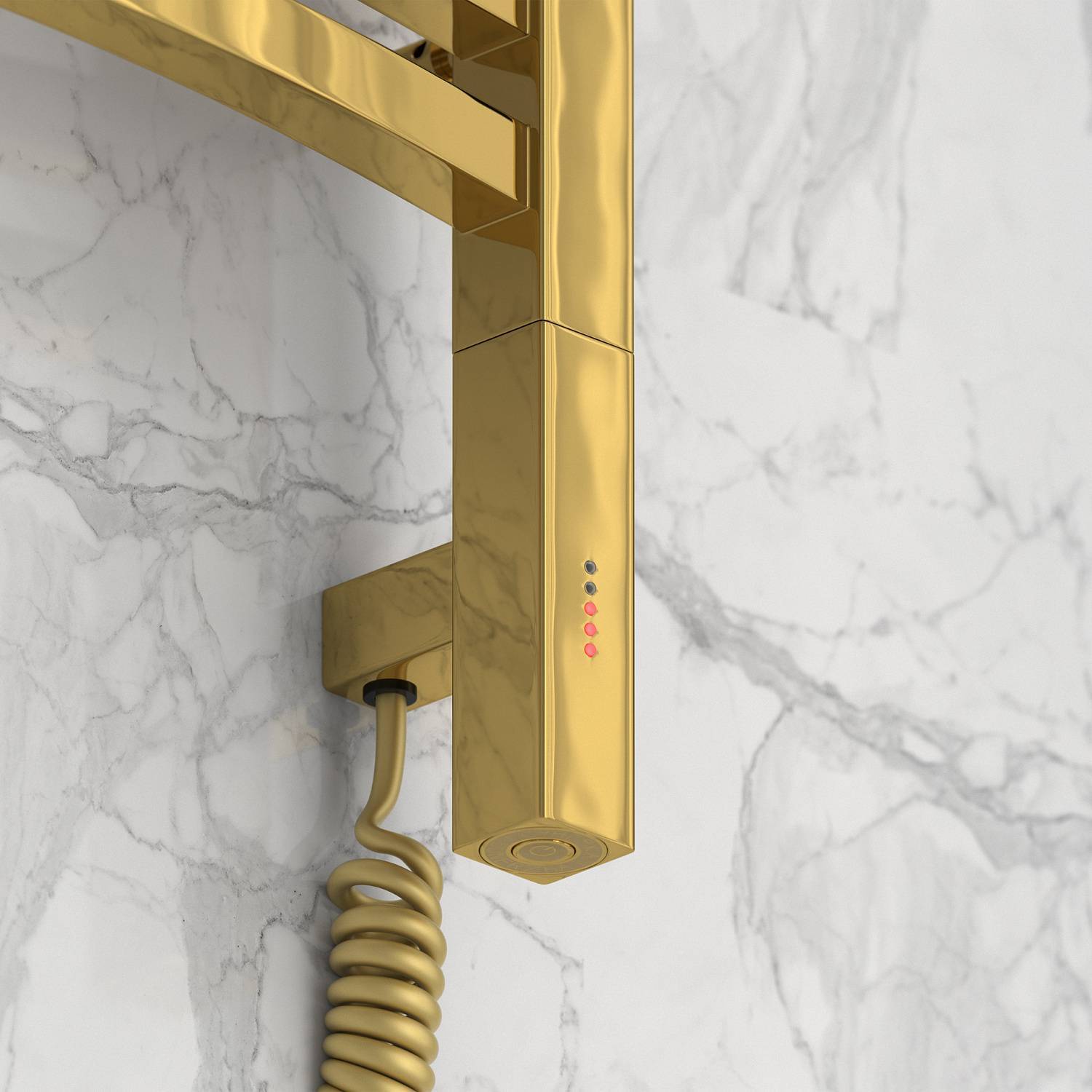 Полотенцесушитель электрический Сунержа Аркус 3.0 530x1120 мм правое золото 03-5705-1050