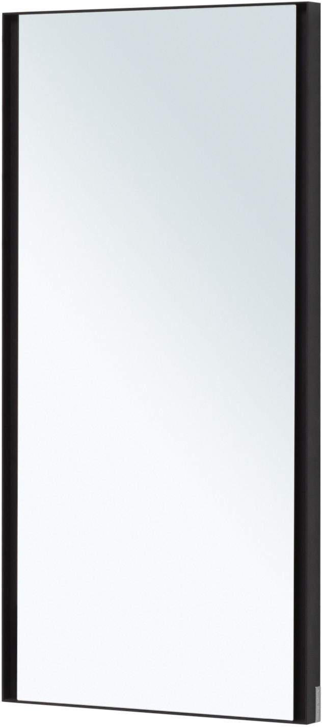 Зеркало подвесное Allen Brau Infinity прямоугольное с подсветкой 50x100 см черный 1.21021.BL