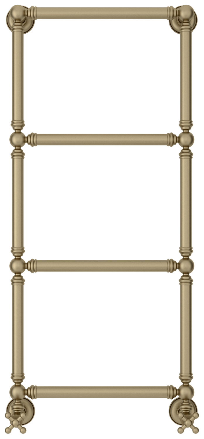 Полотенцесушитель водяной Сунержа Ренессанс 472x1033 мм золотой шёлк матовый 32-0280-9640