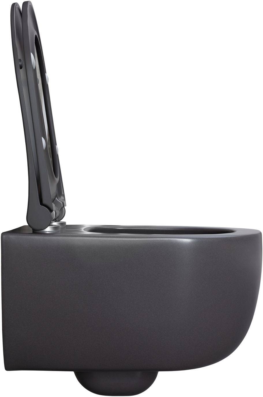 Чаша подвесного унитаза Allen Brau Priority 36х49х33 см серый 4.31002.AN