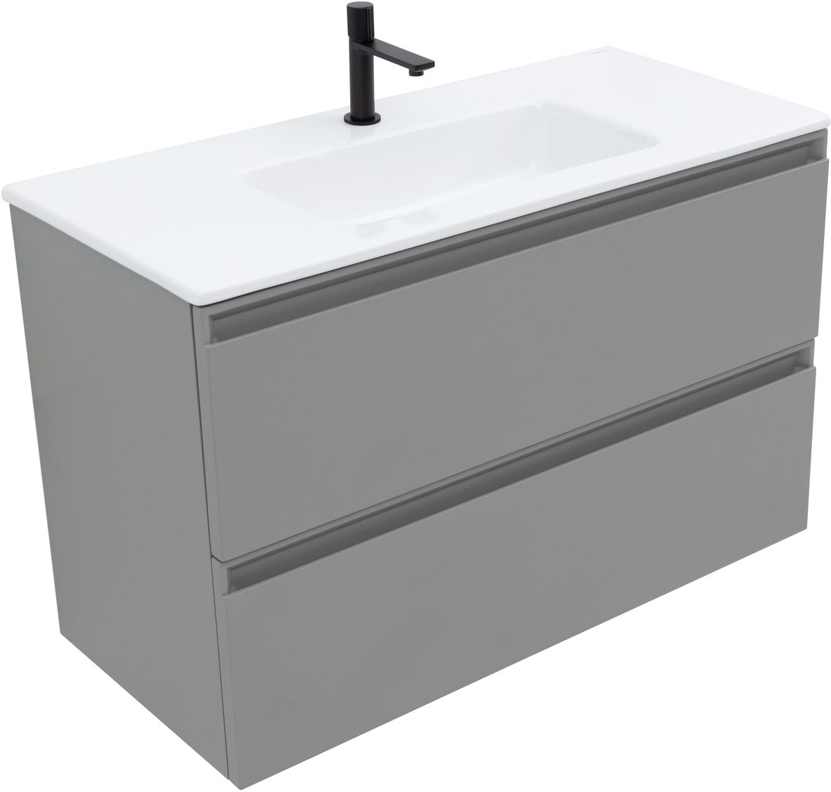 Тумба под раковину Allen Brau Eclipse 100x46x63.4 см платина 1.E1003.PGM