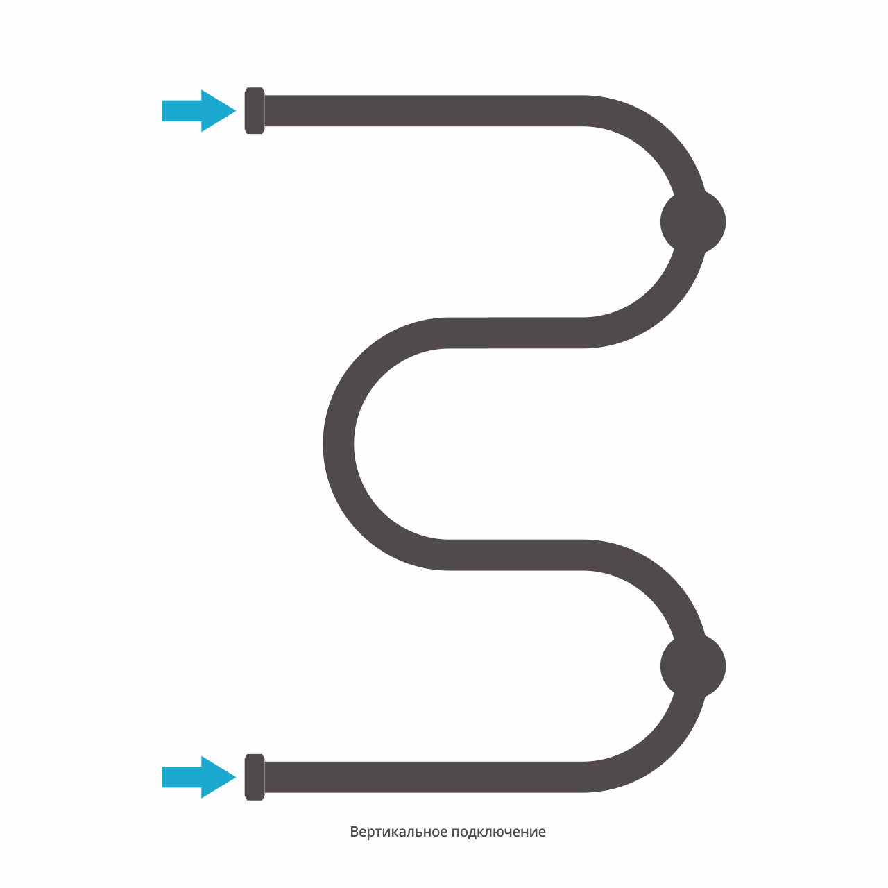 Полотенцесушитель водяной Сунержа М-образный 410x628 мм золотой шёлк матовый 32-4007-6040