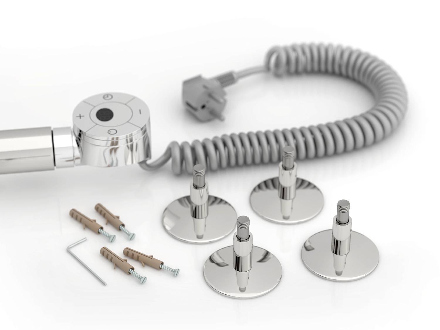 Полотенцесушитель электрический Стилье Формат 22 65.8x86.5 см без покрытия 00522-8060