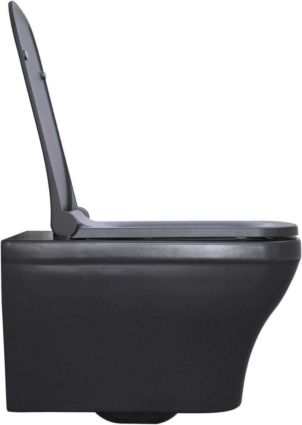 Чаша подвесного унитаза Allen Brau Infinity 34x53.5x35.5 см серый 4.21011.AN