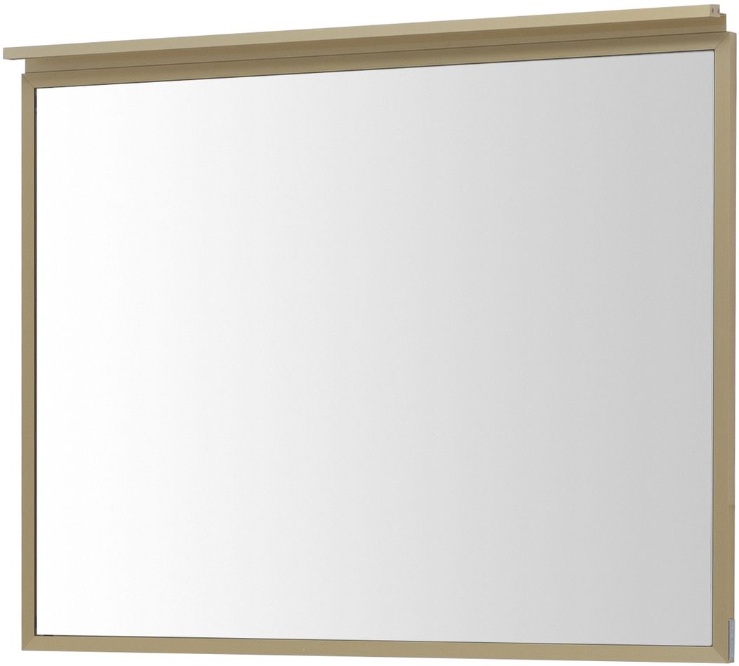 Зеркало Allen Brau Priority 100x75 см с подсветкой латунь 1.31017.03