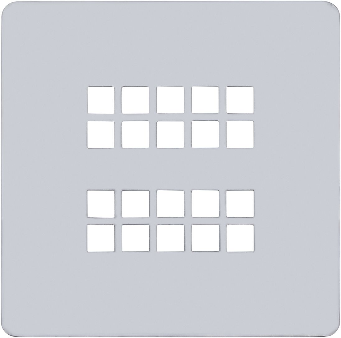 Накладка для сифона Allen Brau Priority 12.7x12.7 см нержавеющая сталь 8.310N1-SS