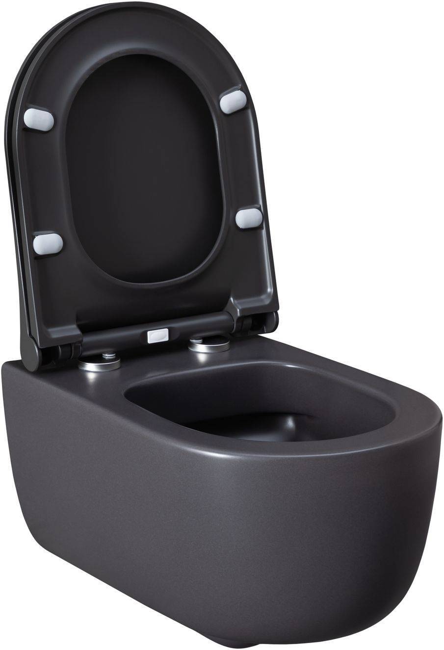 Чаша подвесного унитаза Allen Brau Priority 36х49х33 см серый 4.31002.AN