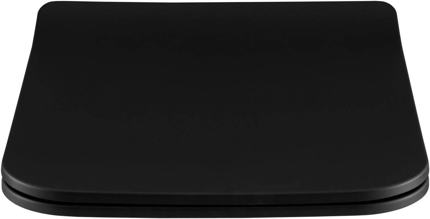 Крышка-сиденье для унитаза Allen Brau Liberty 36.4x43.2 см черная 4.33008.31