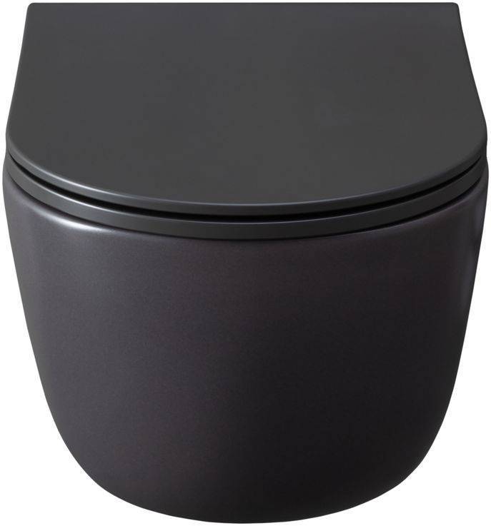 Чаша подвесного унитаза Allen Brau Priority 36х49х33 см серый 4.31002.AN