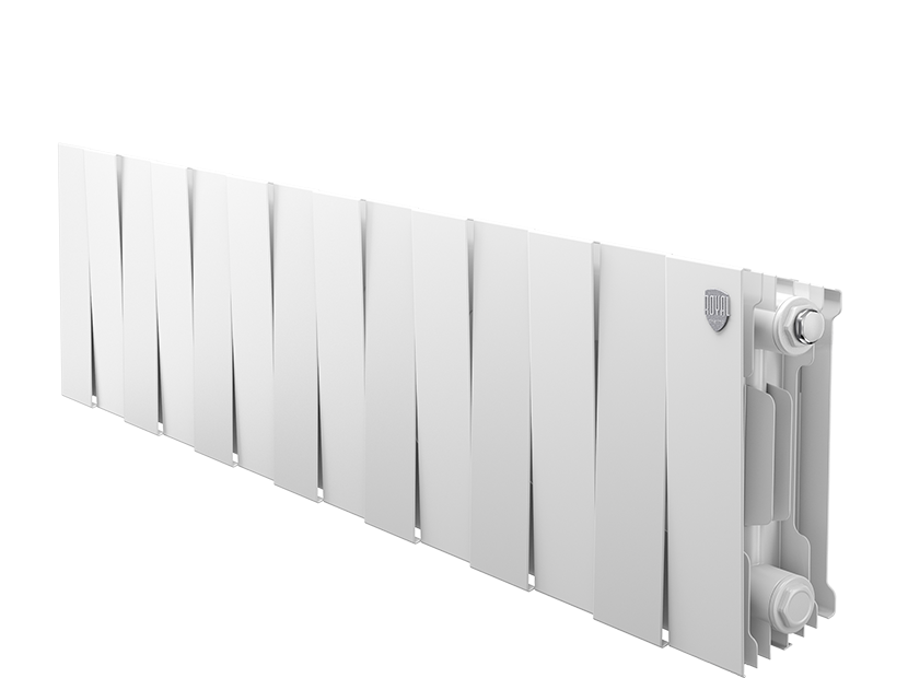 Радиатор биметаллический Royal Thermo PianoForte 200 Bianco Traffico 14 секций НС-1345154 RAL 9016