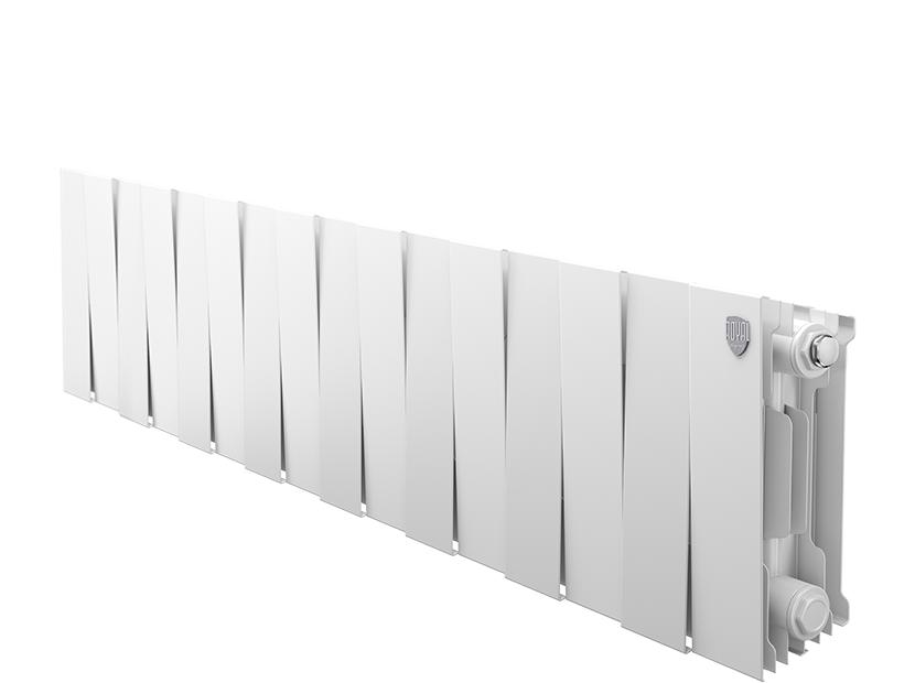 Радиатор биметаллический Royal Thermo PianoForte 200 Bianco Traffico 16 секций НС-1345155 RAL 9016
