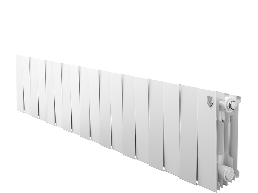 Радиатор биметаллический Royal Thermo PianoForte 200 Bianco Traffico 18 секций НС-1345156 RAL 9016