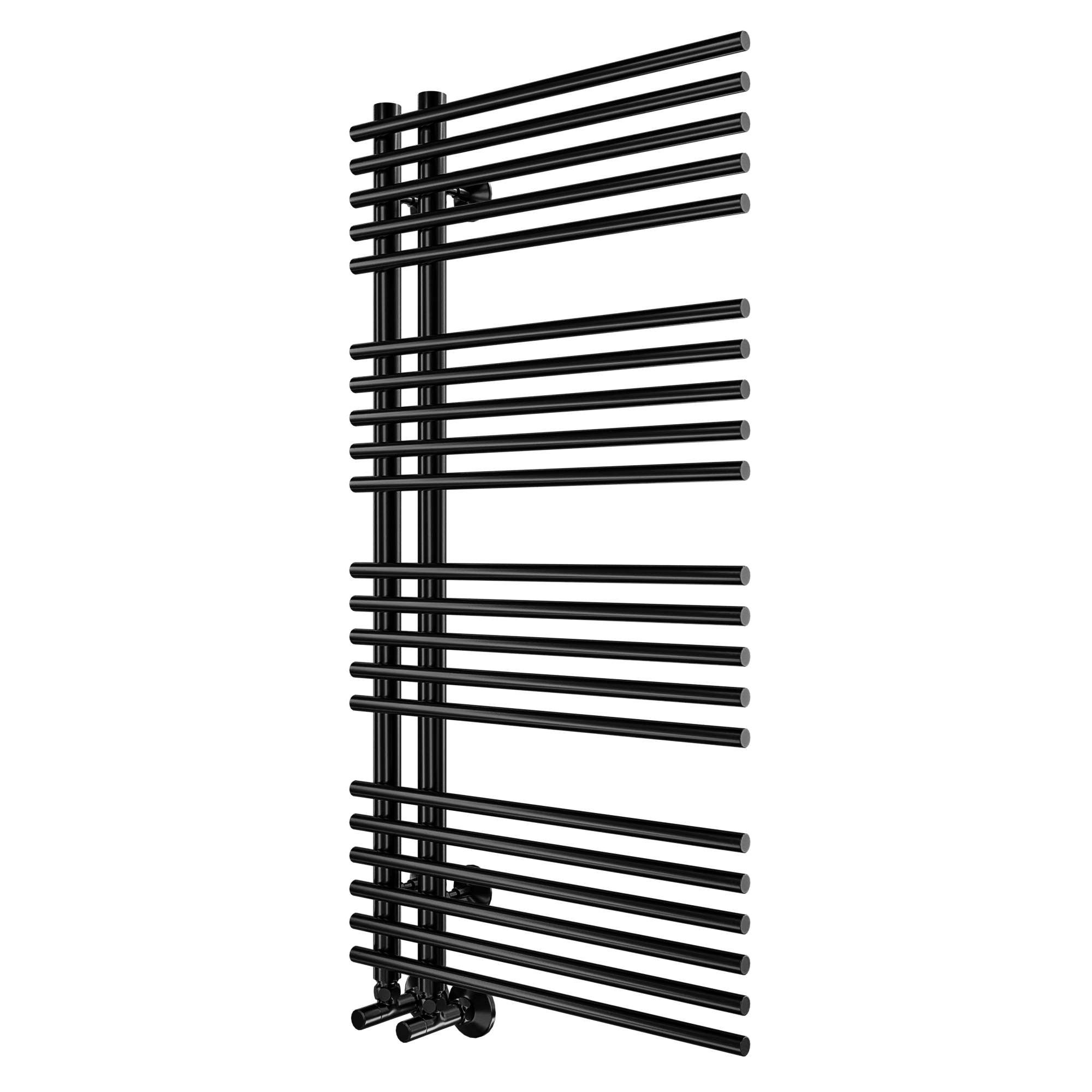 Полотенцесушитель водяной Royal Thermo Pino П21 500x1000 мм черный НС-1434025