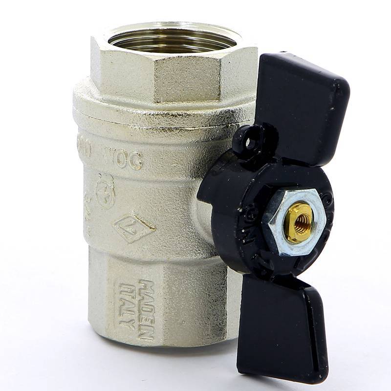 Кран шаровой Bugatti Oregon 302 ВВ бабочка 3/4 03020067