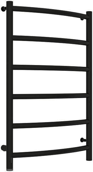 Полотенцесушитель электрический Сунержа Галант 4.0 800x500 мм левый матовый черный 31-0830-8050