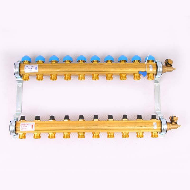 Коллекторная группа Watts HKV 1x3/4 EK 10 выходов с вентилями 10004188