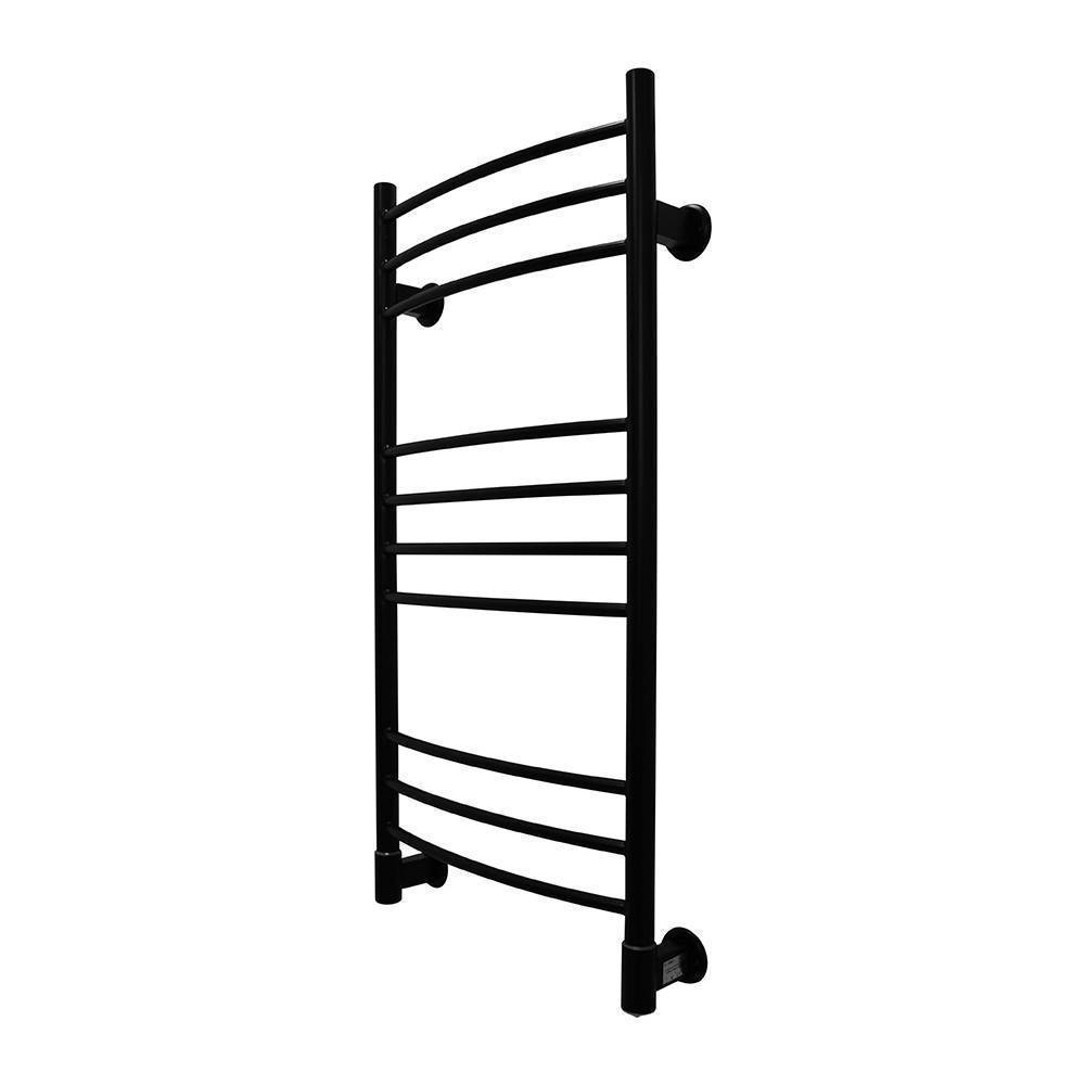 Полотенцесушитель электрический Energy Ergo 1000x500 мм черный матовый EETR0ERGO10050R905M RAL 9005