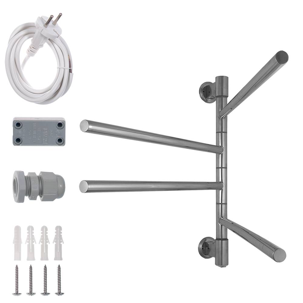 Полотенцесушитель электрический Energy I chrome G4 поворотный EETR00IG40000000000