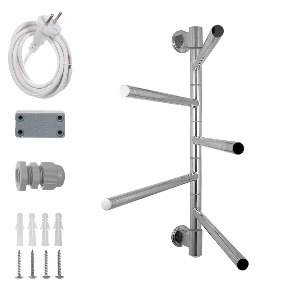 Полотенцесушитель электрический Energy I chrome G5 поворотный EETR00IG50000000000