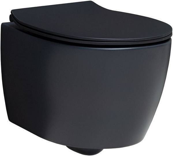 Чаша подвесного унитаза Allen Brau Fantasy черный 4.11004.31