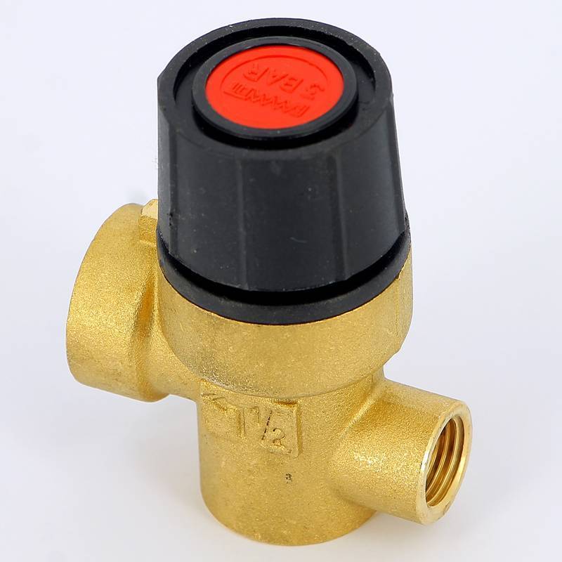 Клапан предохранительный Emmeti Sicura 1/2 ВВ 3 бар с отверстием для манометра 1/4 00206080