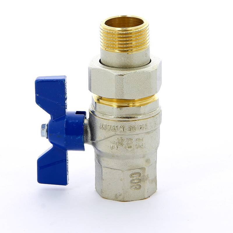 Кран шаровой FIV EVOLUTION полнопроходной НВ с разъемным соединением бабочка 3/4 80005034