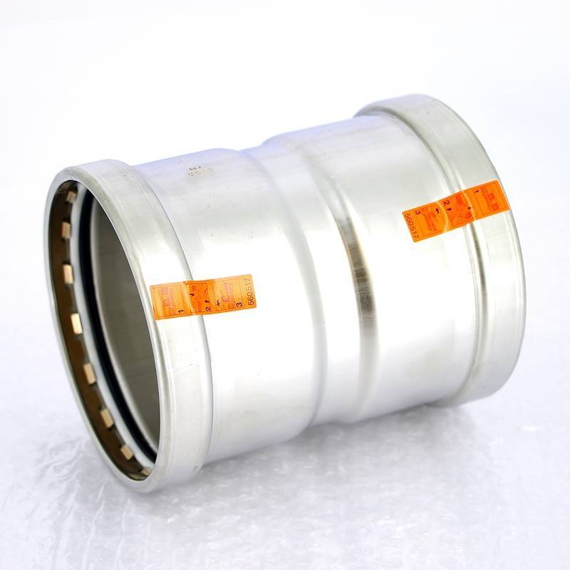 Муфта пресс Viega Sanpress Inox 108 мм нержавеющая сталь 482824