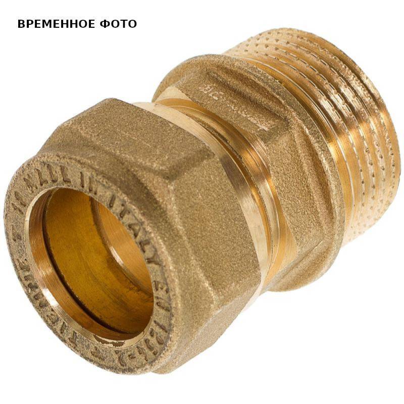 Муфта обжимная с наружной резьбой Tiemme 8 мм x 1/4 1100124