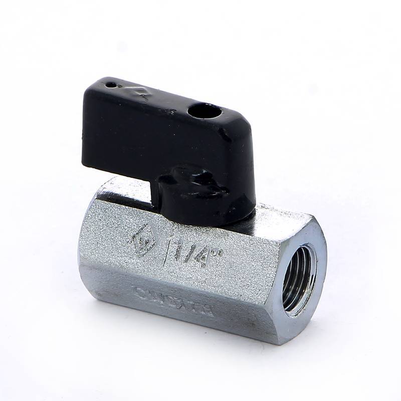 Кран шаровой мини Bugatti Kansas 800 1/4 вн-вн флажок 08000005