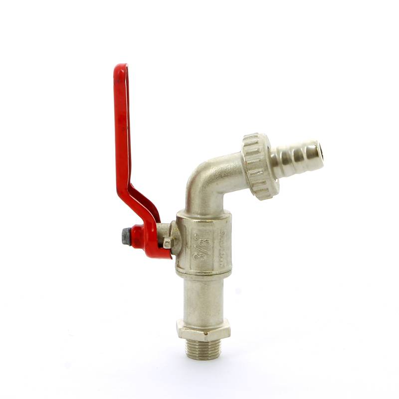 Кран шаровой садовый Itap 132 со штуцером и рычагом 3/8 1320038