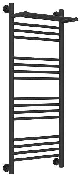 Полотенцесушитель водяной Сунержа Богема+ с 1 полкой 400х1000 мм темный титан муар 15-0223-1040