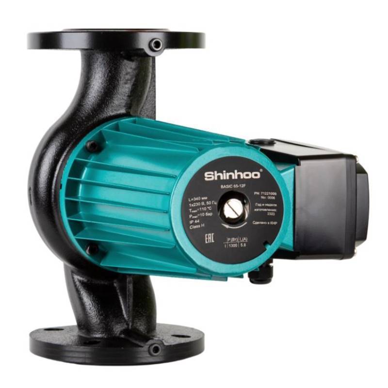 Насос циркуляционный Shinhoo BASIC 65-12F фланцевый 1x230 В 71221009