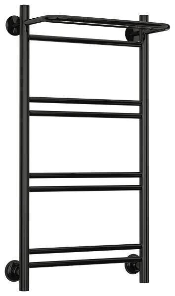 Полотенцесушитель водяной Стилье Версия-Н1 40x80 см черный 17621-8040