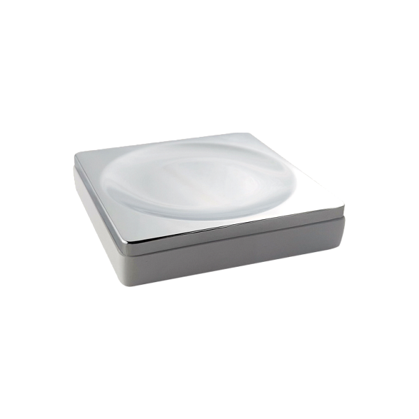 Мыльница Boheme 10960-W-CR настольная квадратная хром 10960-W-CR
