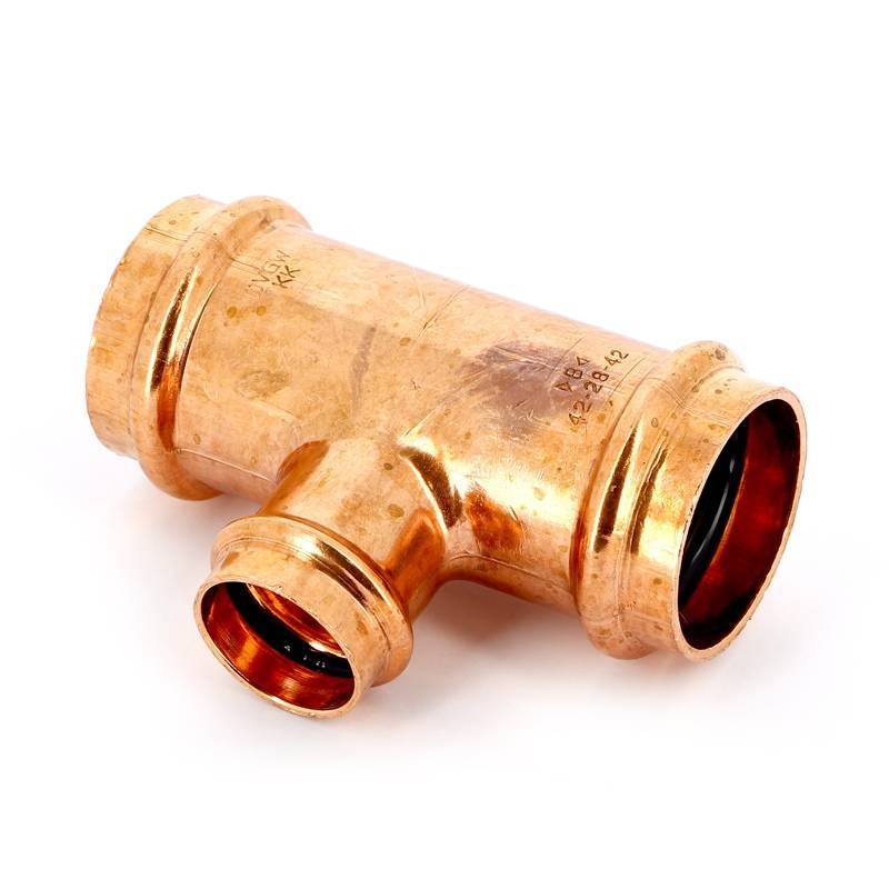 Тройник пресс IBP B Press 42х28х42 мм медь P5130 04228042