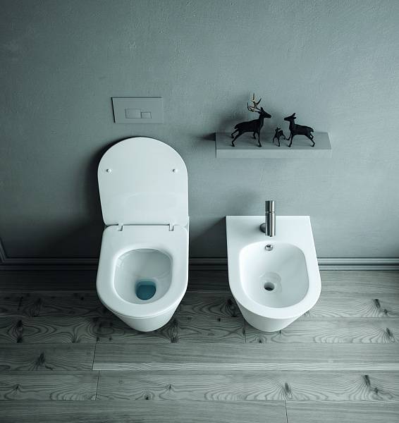 Унитаз подвесной Boheme Avva 35.5х53 см белый матовый 972-2-MW