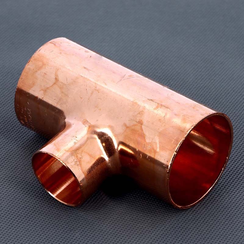 Тройник медный под пайку Viega 54х35х54 мм 117818