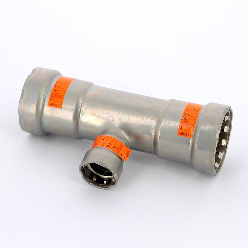 Тройник Viega Megapress 1 1/4x1/2x1 1/4 747794