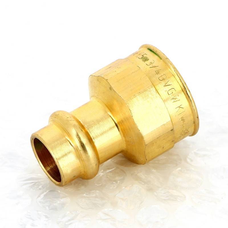 Муфта переходная IBP >B< Press 15 мм х 3/4 ВР бронза P4270G01506000