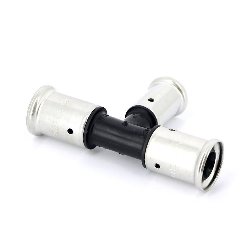 Тройник пресс HENCO PVDF 20х16х20 мм 10PK-201620