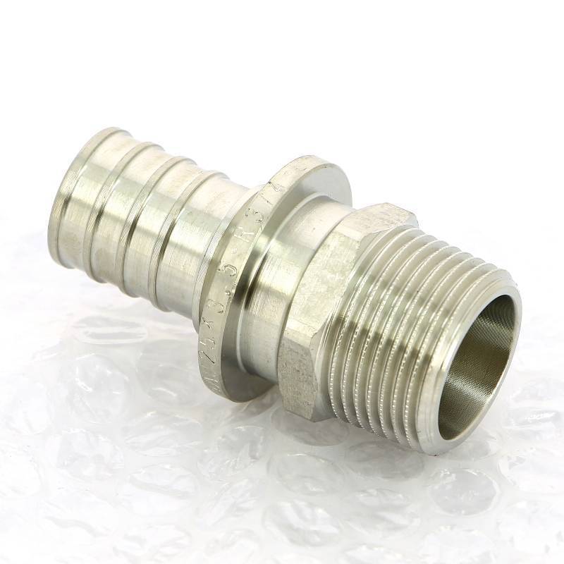 Муфта надвижная REHAU Rautitan SX 25х3/4 с наружной резьбой нержавеющая сталь 11377421001