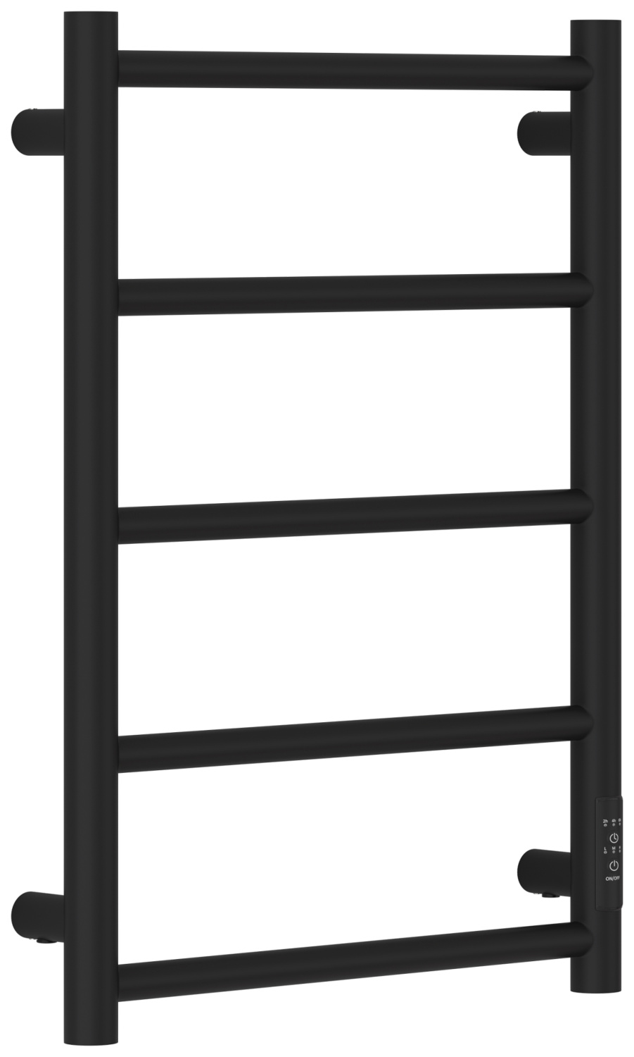 Полотенцесушитель электрический Стилье Формат 27 43.2x60 см правый черный матовый 31528-6040