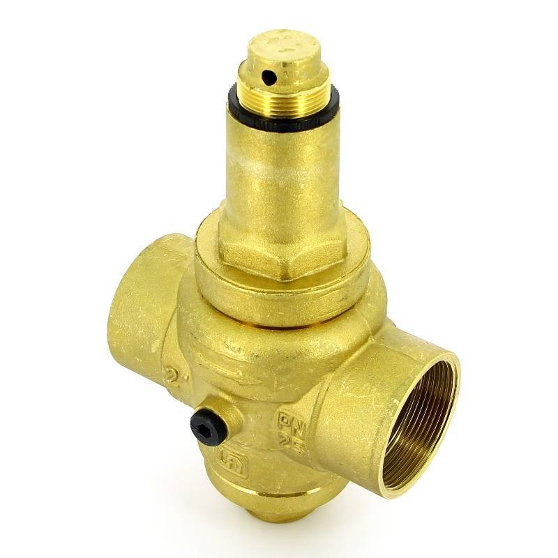 Редуктор давления UNI-FITT ВВ 2 латунный под аксиальный манометр 204G7140