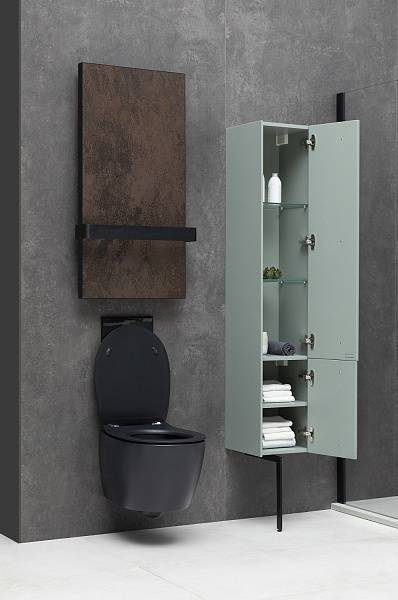 Чаша подвесного унитаза Allen Brau Fantasy черный 4.11004.31